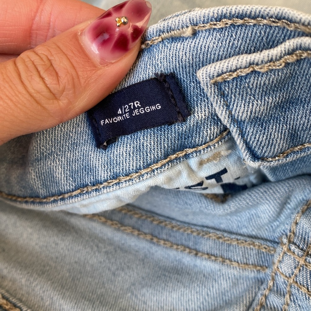 Gap high-rise light wash jegging - Picture 5 of 7
